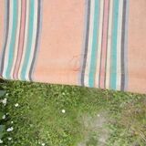 Ancien fauteuil camping vintage