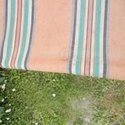 Ancien fauteuil camping vintage