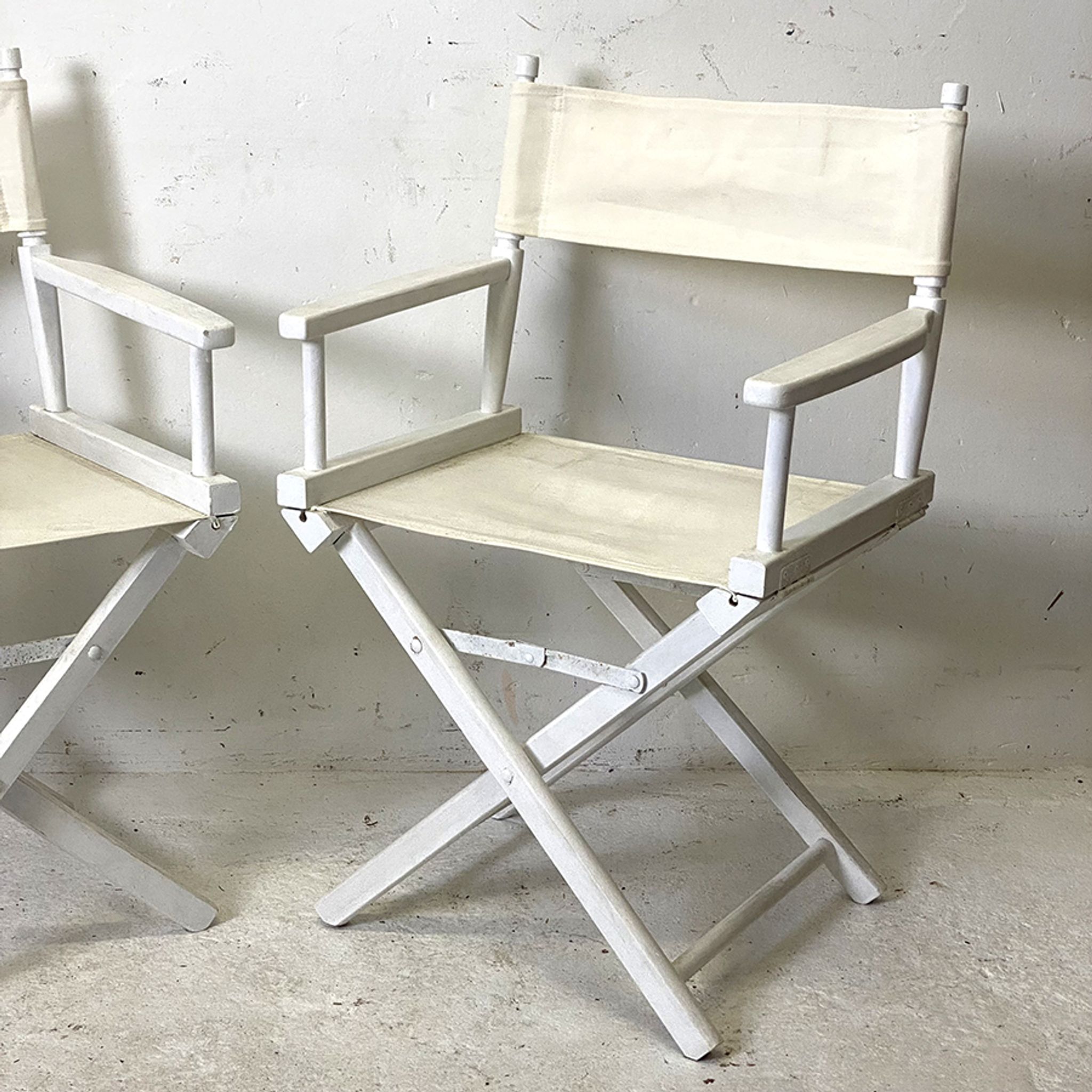 Paire de chaises pliantes