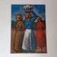 Francesco Matera Original Oil Painting  Three Women Italian Art