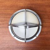 Mid-century Danish metal outdoor wall light model Pirate by Eva Koppel, Nils Koppel, Gert Edstrand for Nordisk Solar, 1960s.