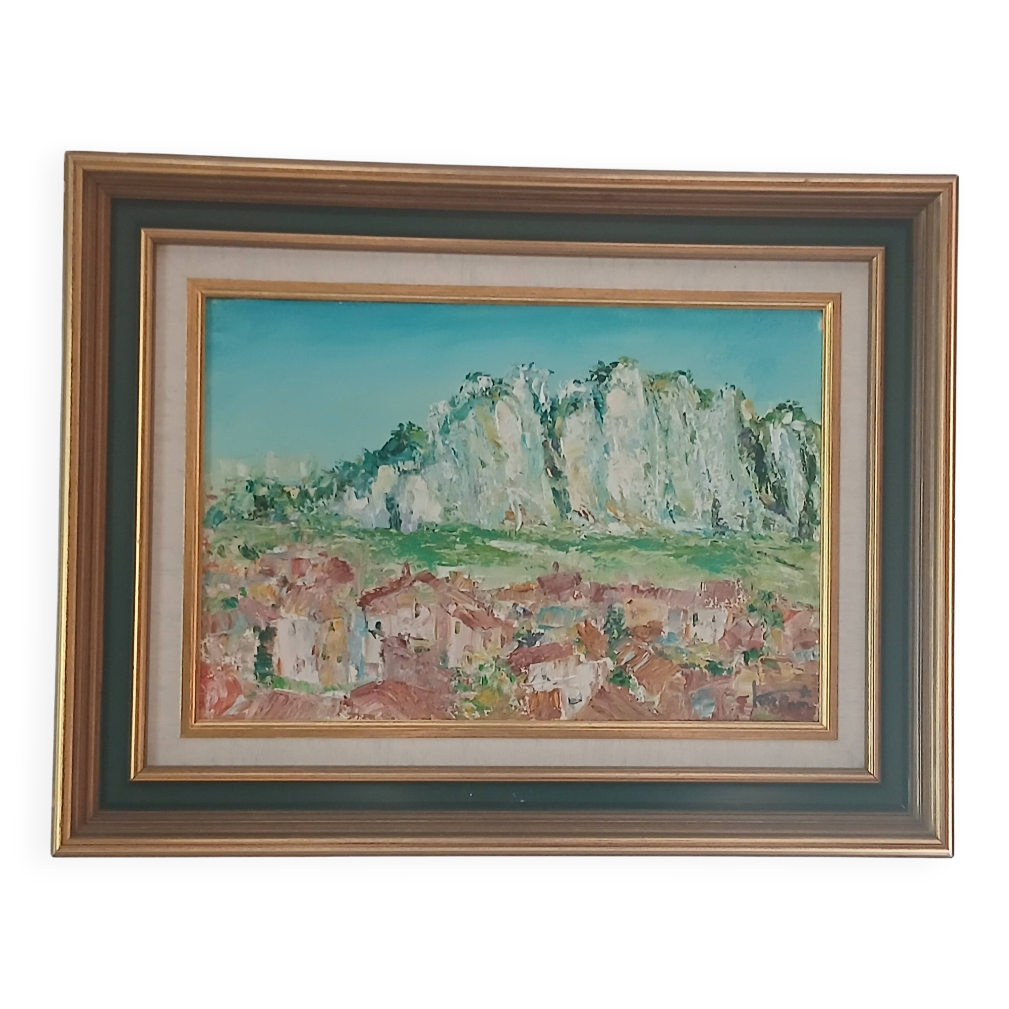 Oil on canvas - Landscape