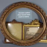 Old Dutch-style wood frame, inverted edges 55.5x45 leaf 40.5x30.3 cm SB