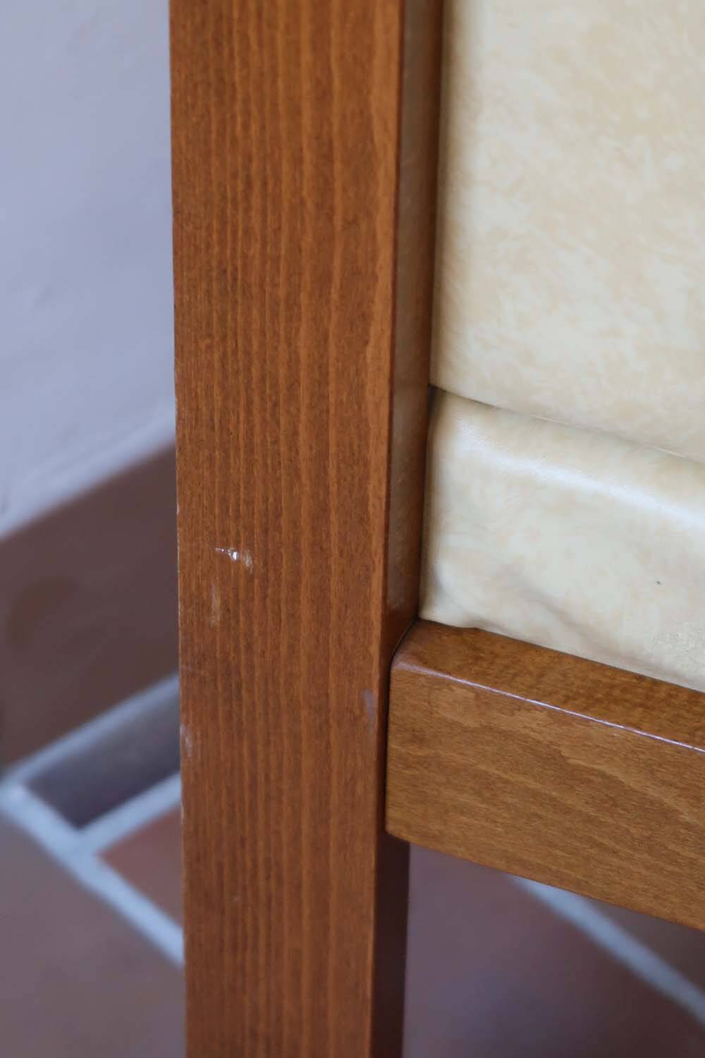 Pair of yellow armchairs