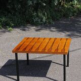 Table basse moderniste en palissandre de Rio, Mutz 1950s