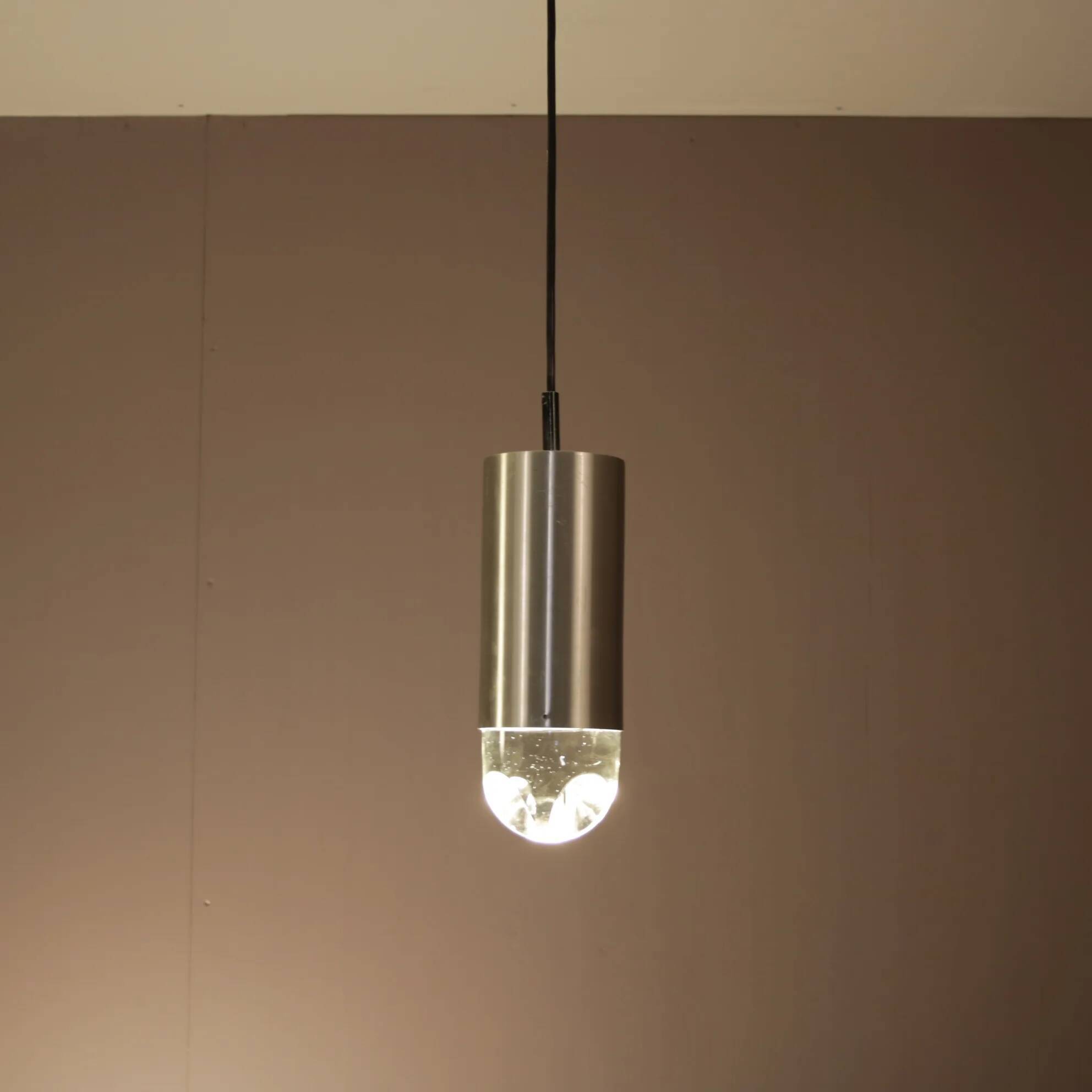 1960s “Bullet” Hanging lamp by Raak, Netherlands