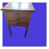 High wooden table