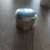Old shaker in silver-plated metal with goldsmith's hallmarks