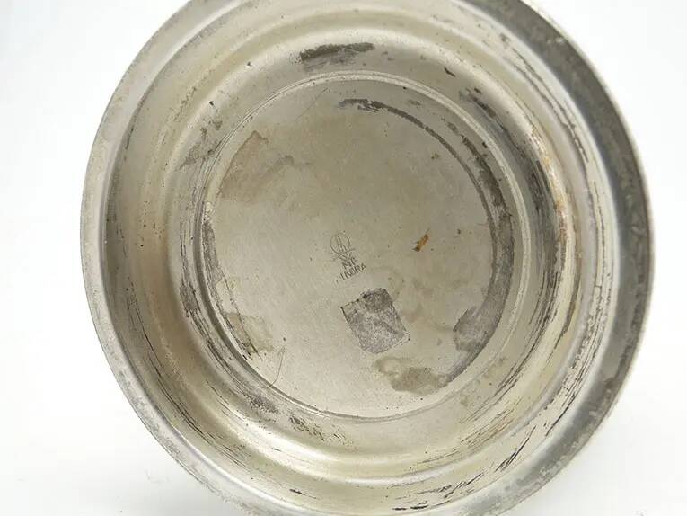 Ikora vase, Art Deco, silver-plated brass, WMF, Germany, 1930s