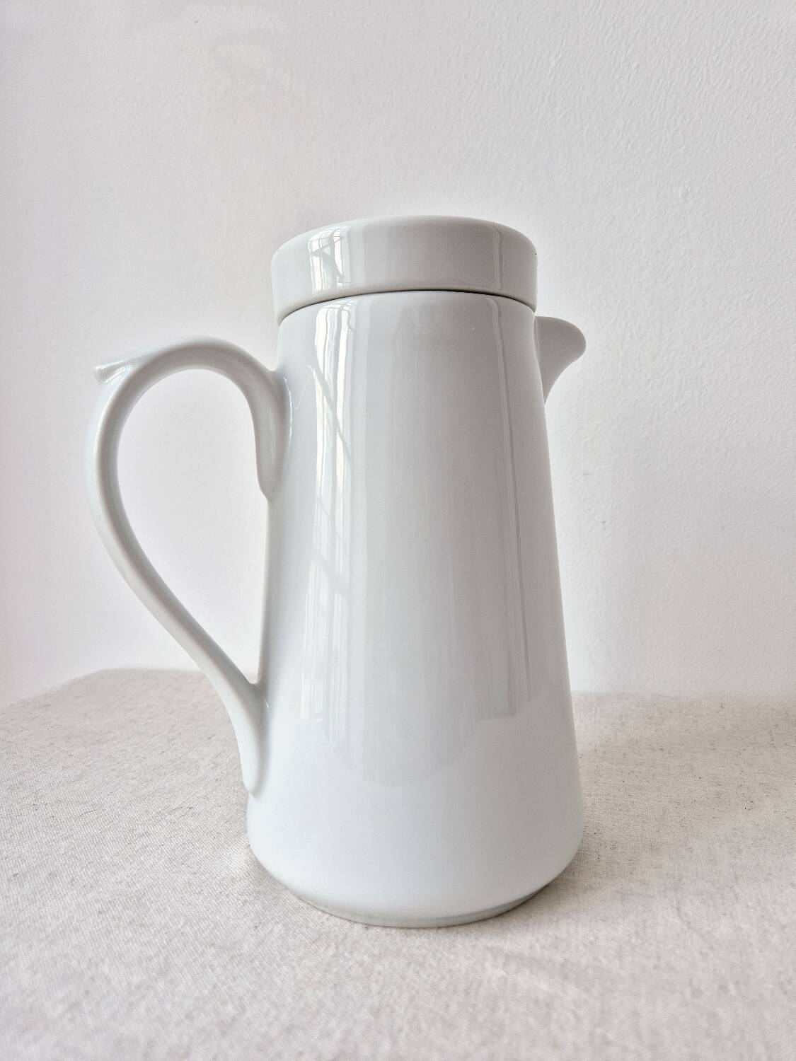 Porcelain coffee pot - Apilco France Vintage