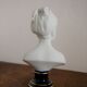 Limoges porcelain girl bust by C.Tharaud