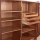 Swedish High Cabinet, Teak, Beech, Brass model Napoli, David Rosen 1960.
