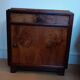 Louis Majorelle Art Nouveau bed + 2 bedside tables