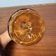 Antique Legras Carafe – Amber glass with enamel floral decoration – Art Nouveau