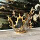 Bayel crystal bowl and gilding, 1950-60