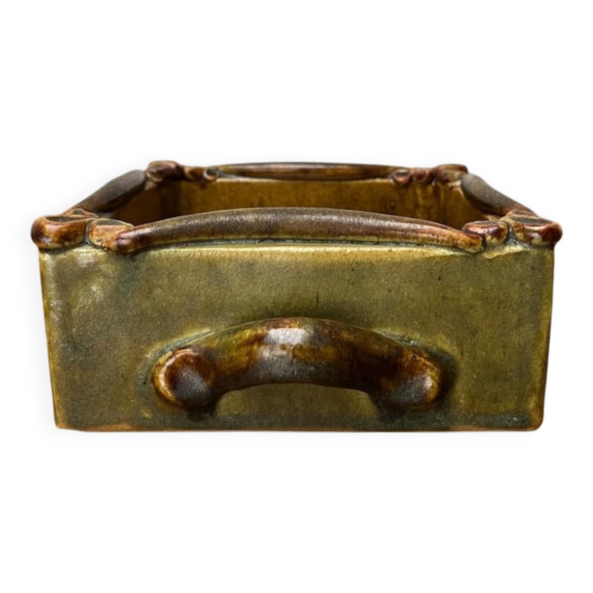 Mid-century German studio pottery bowl by Erika Pierny, 1960s.