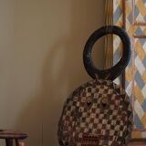 Grand Baule tribal mask Kple Kple African wooden, Ivory Coast, mid-20th century.