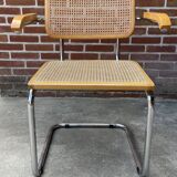 Cesca chair B64 with armrests by Marcel Breuer Design