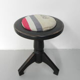 Art Deco piano stool on tripod