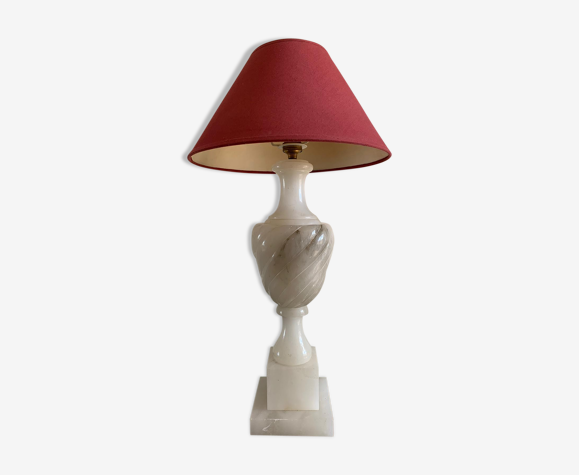 Lampe en albâtre