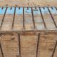 Ancien coffre de dot en teck birman