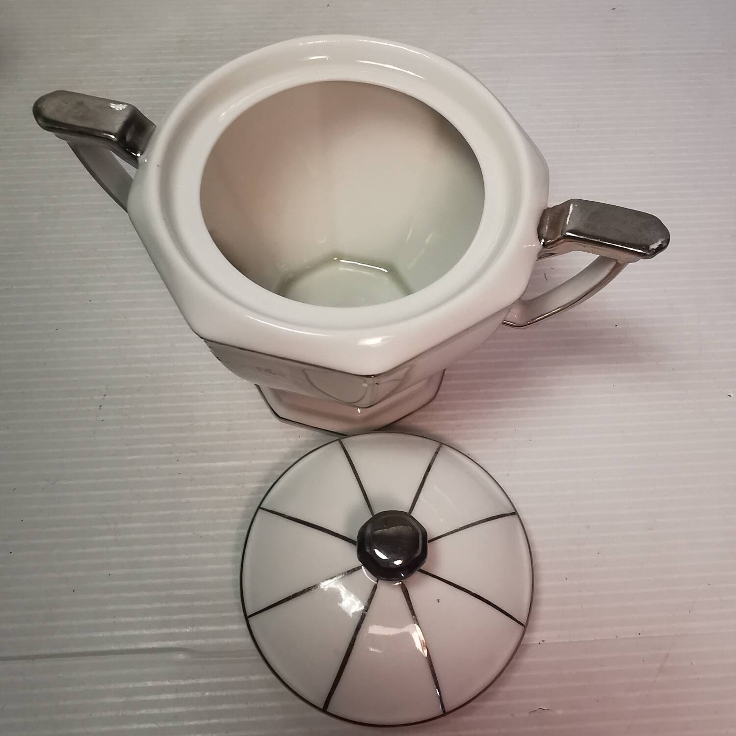 Vintage art deco coffee service signed epiag royal 1930s