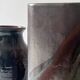 Large iridescent ceramic vase signed Jean Yves Lemonnier, France 1970