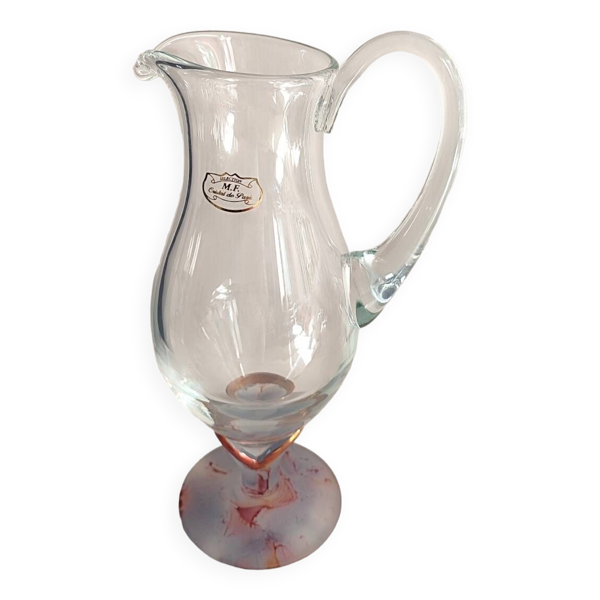 Carafe cristal de Paris M.F