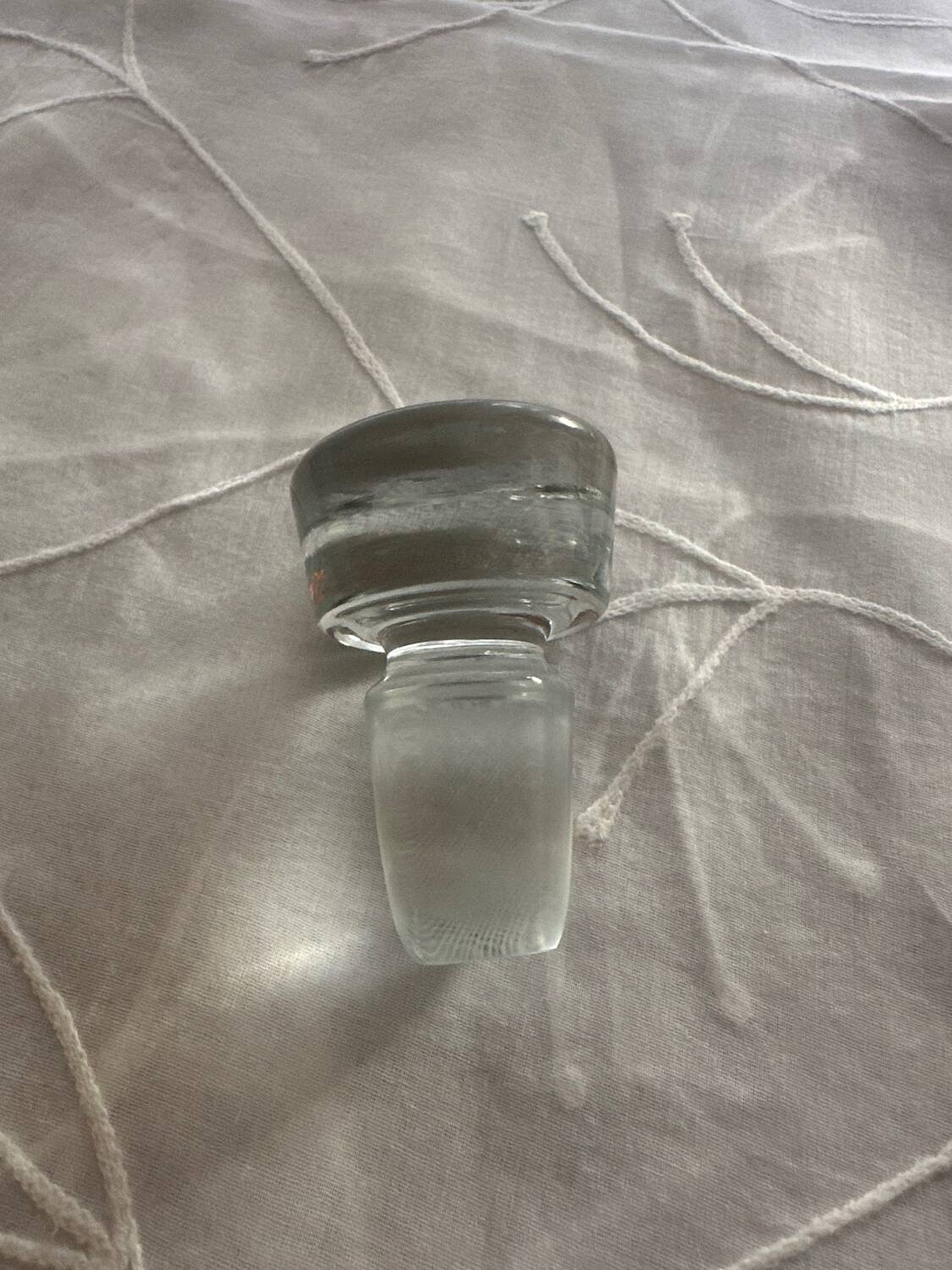 Vintage Tableware Conical Crystal Wine Carafe 1