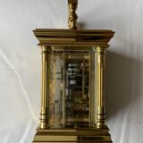 Polished brass travel clock 1839