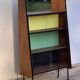 Vintage glass-fronted library Alta 1950