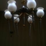Lustre six feux vintage