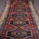 Very Old Turkish Rug, Kurdish Tribe: 1.58 X 3.35 Meters