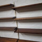 Kai Kristiansen rosewood modular shelf system, Denmark 1960s