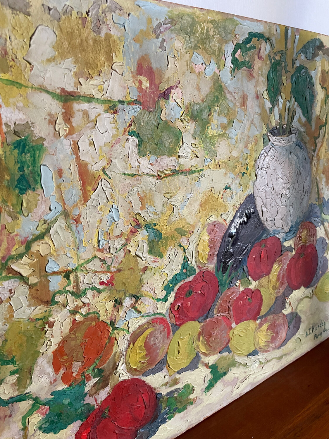 Still life oil painting