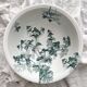 Antique ironstone washbasin "Thistle" Creil and Montereau