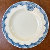 6 ironstone plates Salins Versailles model