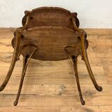 Double side table art nouveau tray