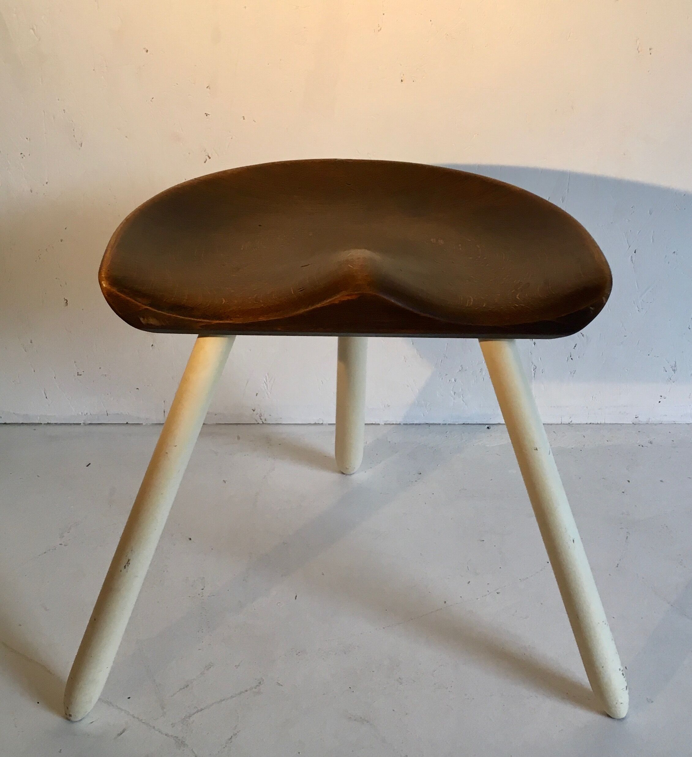 Tabouret tripod Mogens Lassen K Thomsen v. 1942