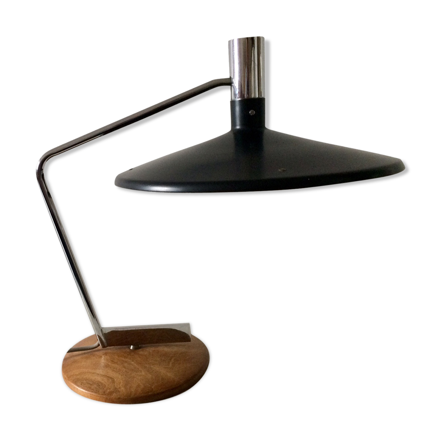 1960's desk lamp with turning base by George Frydman