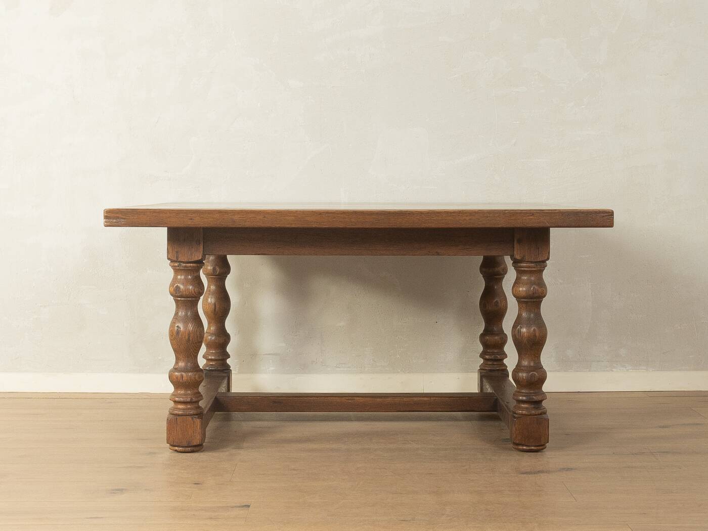 Brutalist coffee table from around 1970 with square top