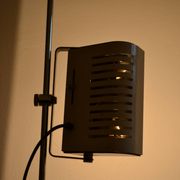 White halogen floor lamp, DLG 626 design, Joe Colombo, circa 1970