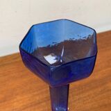 Vintage Glass Art Vase by Renate Stock for Sea Glasbruk, Sweden, 1970s