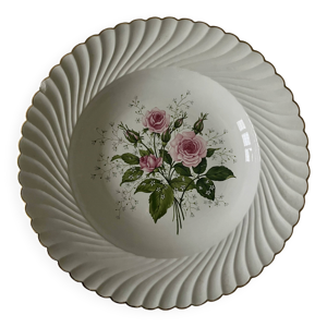 Plat rond creux badonviller