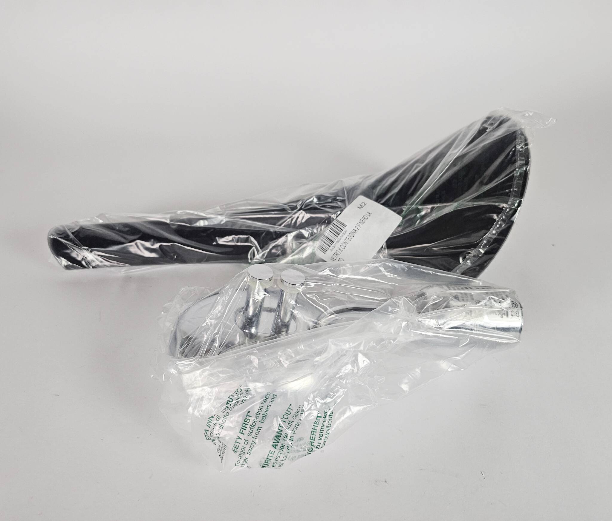 Murano due & gallery vetri d'arte - design carlo nason - model p rug -  glass- metall - italy