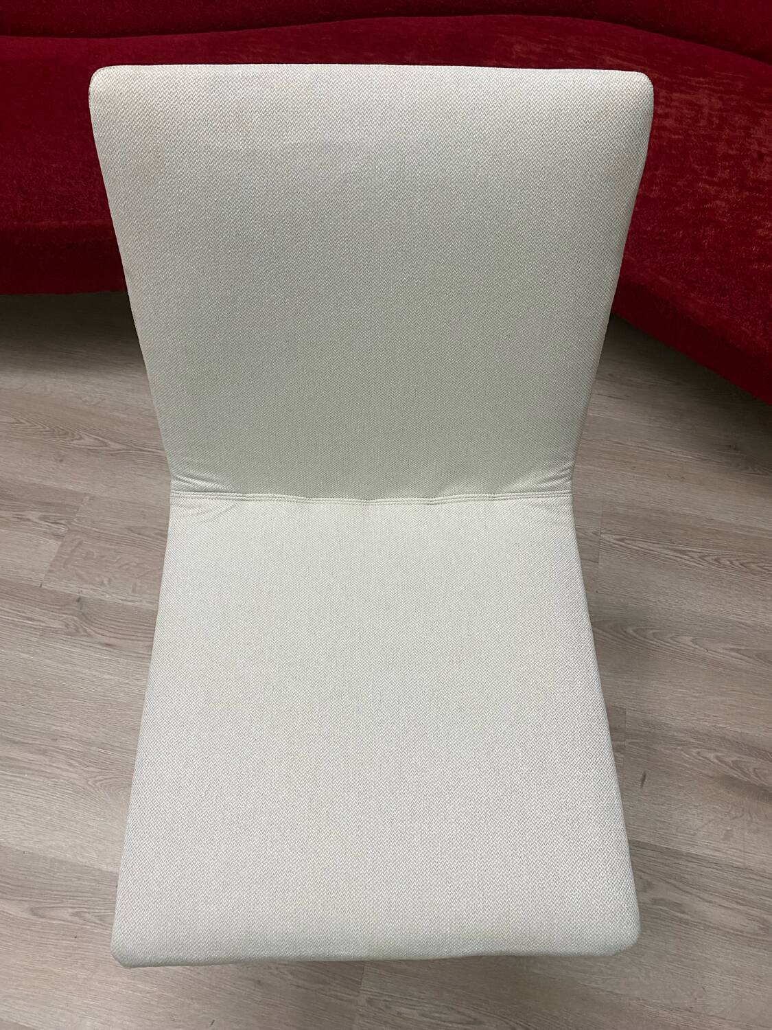 Lot de 6 chaises vintage des années 70 mod. finalement concevoir g. offert pour saporiti