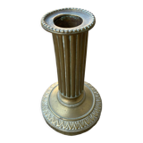 Candlestick fluted barrel Louis XVI