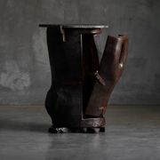 Table d'appoint rustique vernaculaire, France, 19e siècle