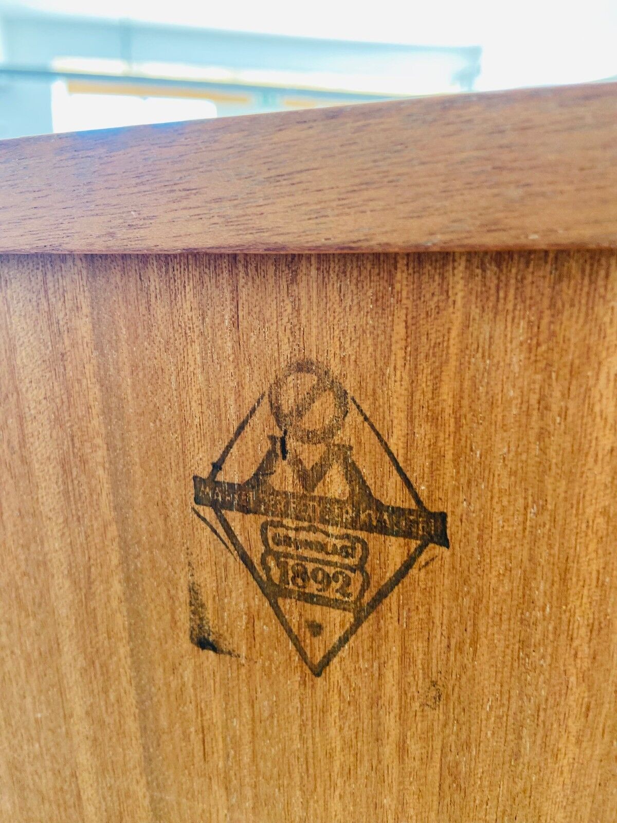 Danish retro vintage bookcase by Ølholm Møbelfabrik in teak 1960s