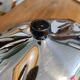 Vintage stainless steel soup tureen